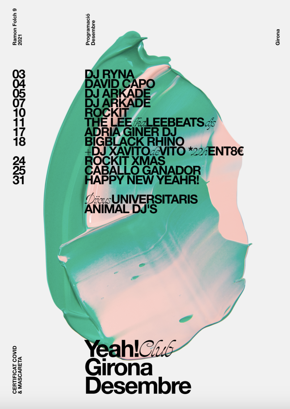 One of the posters referenced in relation to the design qualities selected