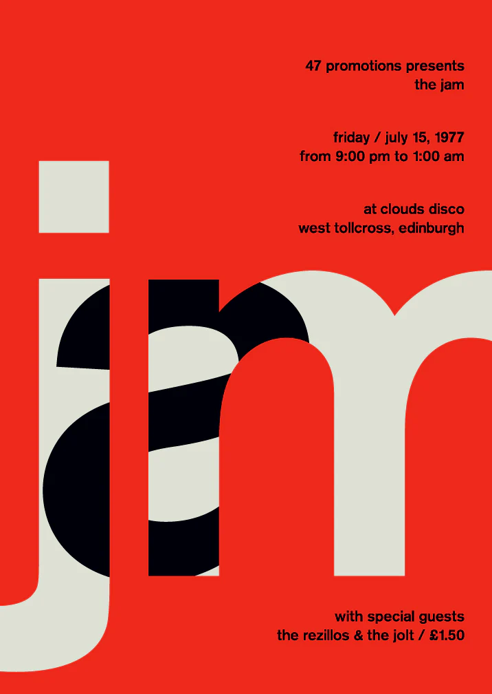 One of the posters referenced in relation to the design principles selected